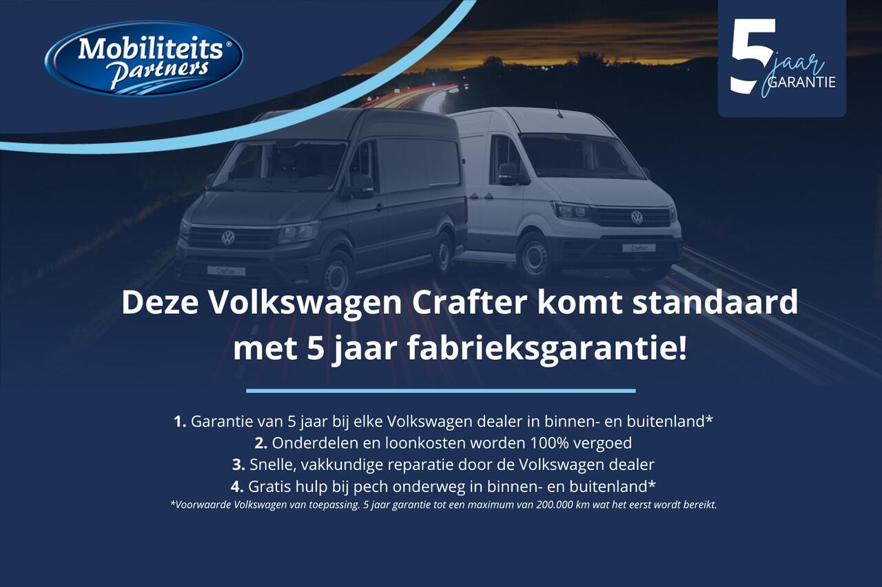 Volkswagen CRAFTER 177PK TDI Aut. Highl. 2x Deur | LED | CAM | LEDER | MASSAGE | 5JR garantie