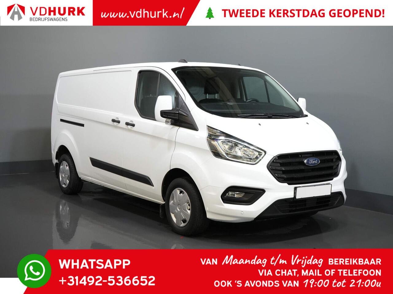 Ford TRANSIT CUSTOM 2.0 TDCI 130 pk L2 2.8t Trekverm./ Voorruit verw./ Cruise/ PDC V+A/ DAB