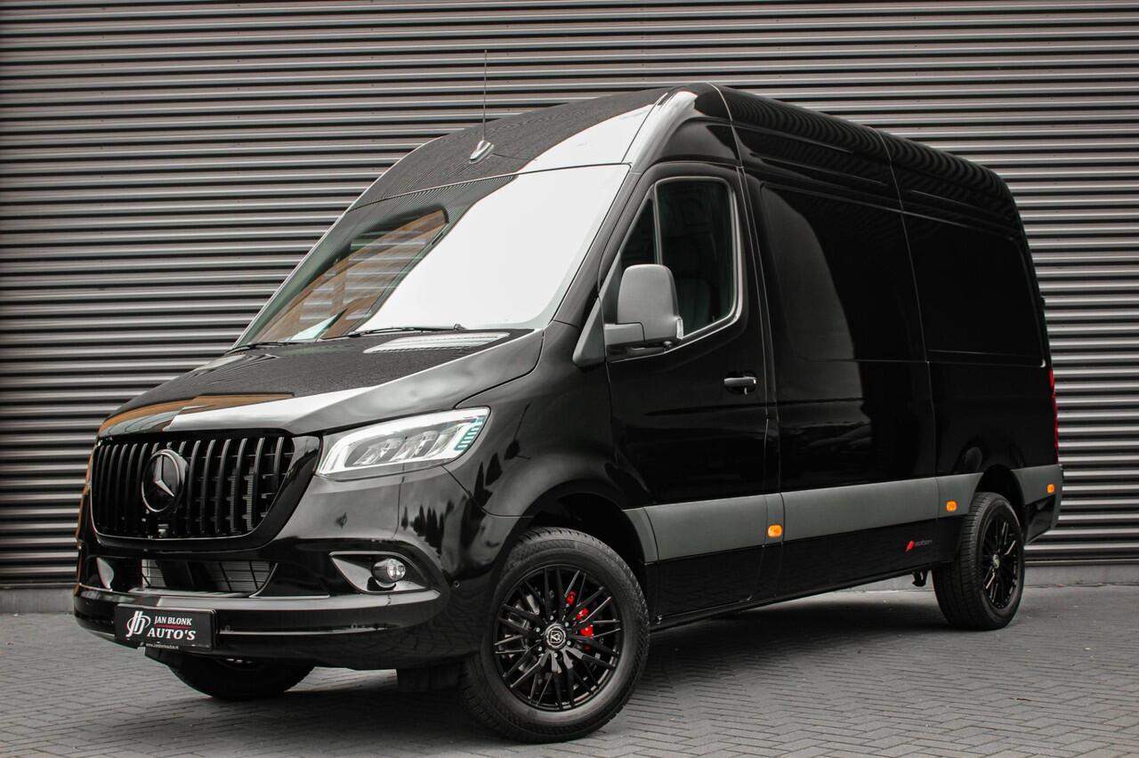 Mercedes-Benz SPRINTER 319CDI L2H2 RWD 190PK FULL BLACK JB- EDITION / 3500KG / NEW / DIRECT RIJDEN / NAVIGATIE / PDC / FULL / LED