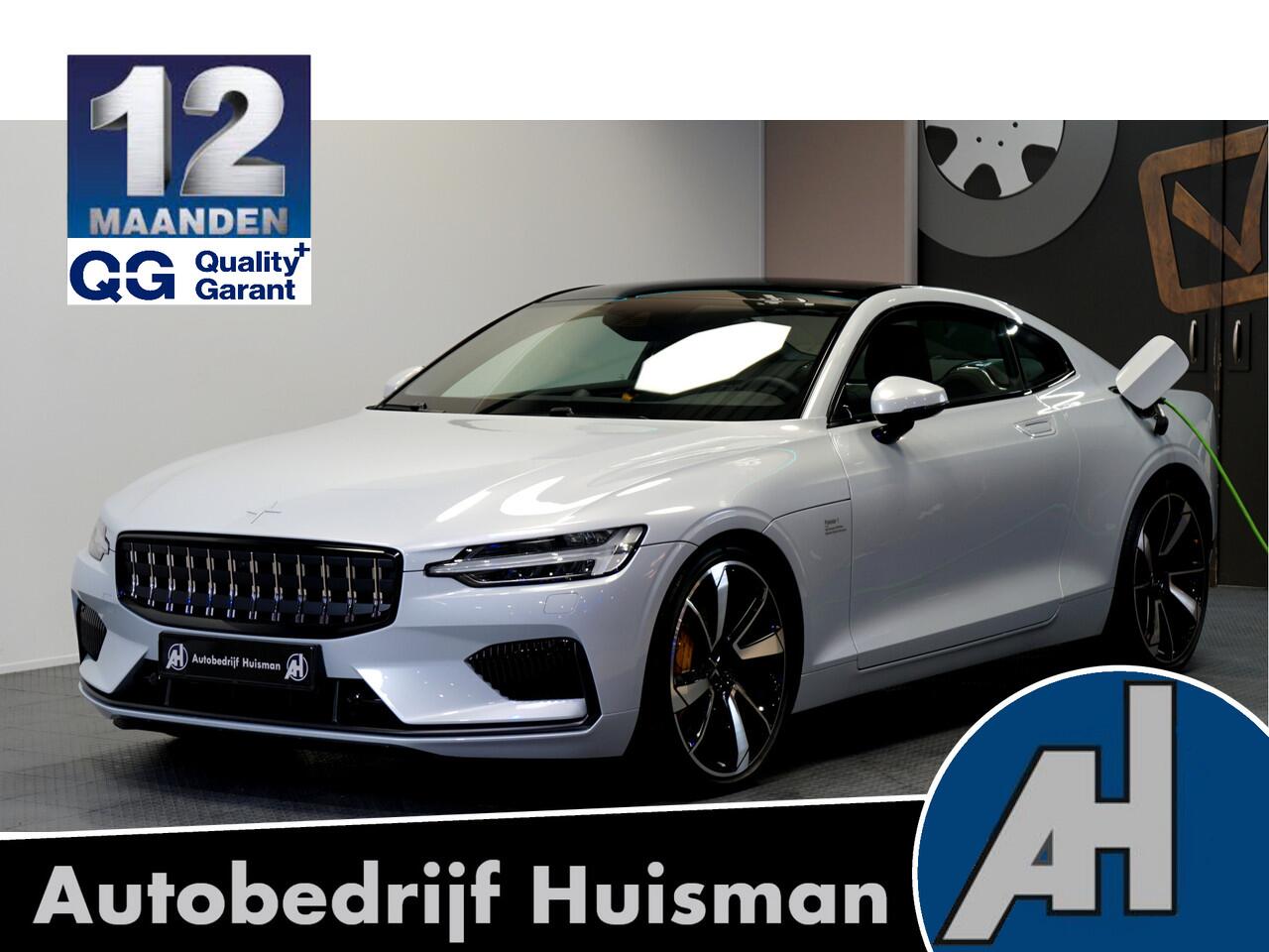Polestar 1 Performance 2.0 448kW/609pk Aut8 Nummer 815/1500! PANORAMADAK + BOWERS&WILKINS + ADAPT.CRUISE + PILOT ASSIST + STOEL-&STUURVERWARMING + NATUURLEER + 360 CAMERA + BLIS + MATRIX LED + LANE ASSIST + PARKSENSOREN + 2 x 21″ LM-VELGEN!!