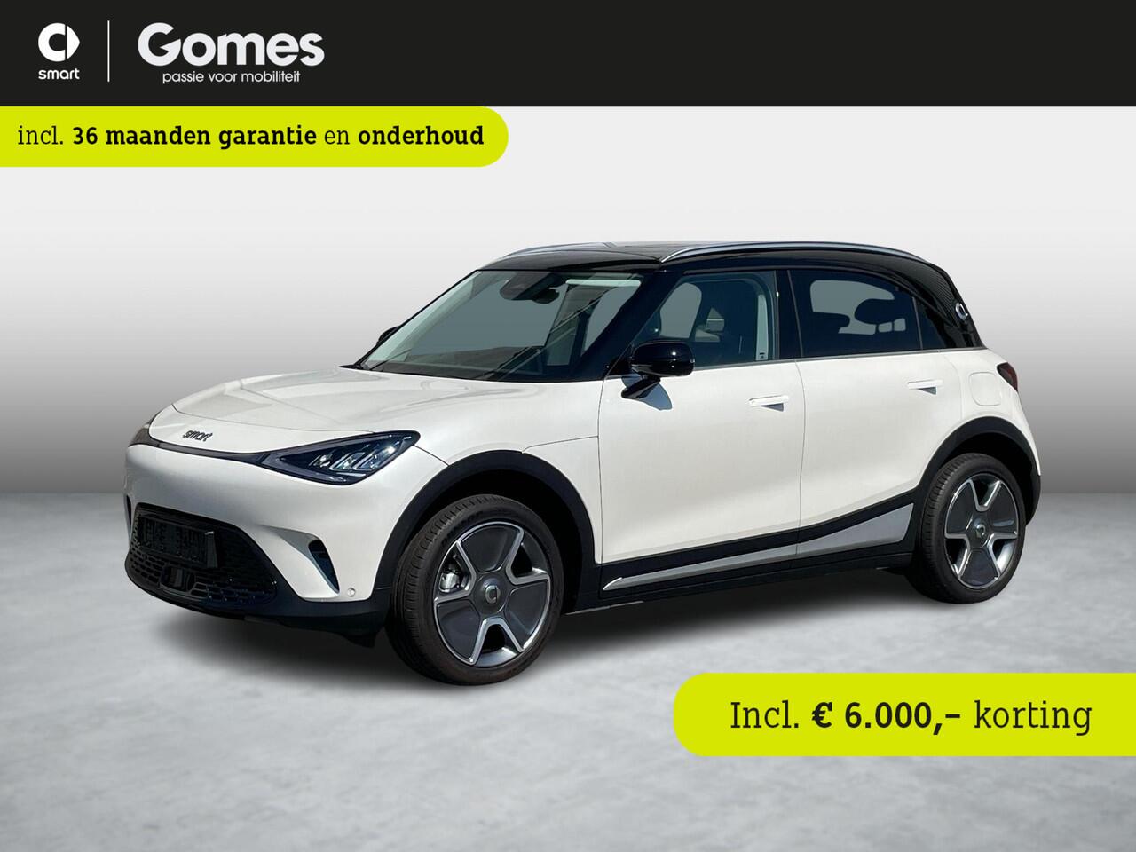Smart #1 Pro+ | Panoramadak | CyberSparks LED Koplampen | Apple CarPlay | Android Auto | 360° Camera | Sfeerverlichting | Stuurverwarming | Stoelverwarming | Elektrisch Verstelbare Voorstoelen | 7,4 KW Laden
