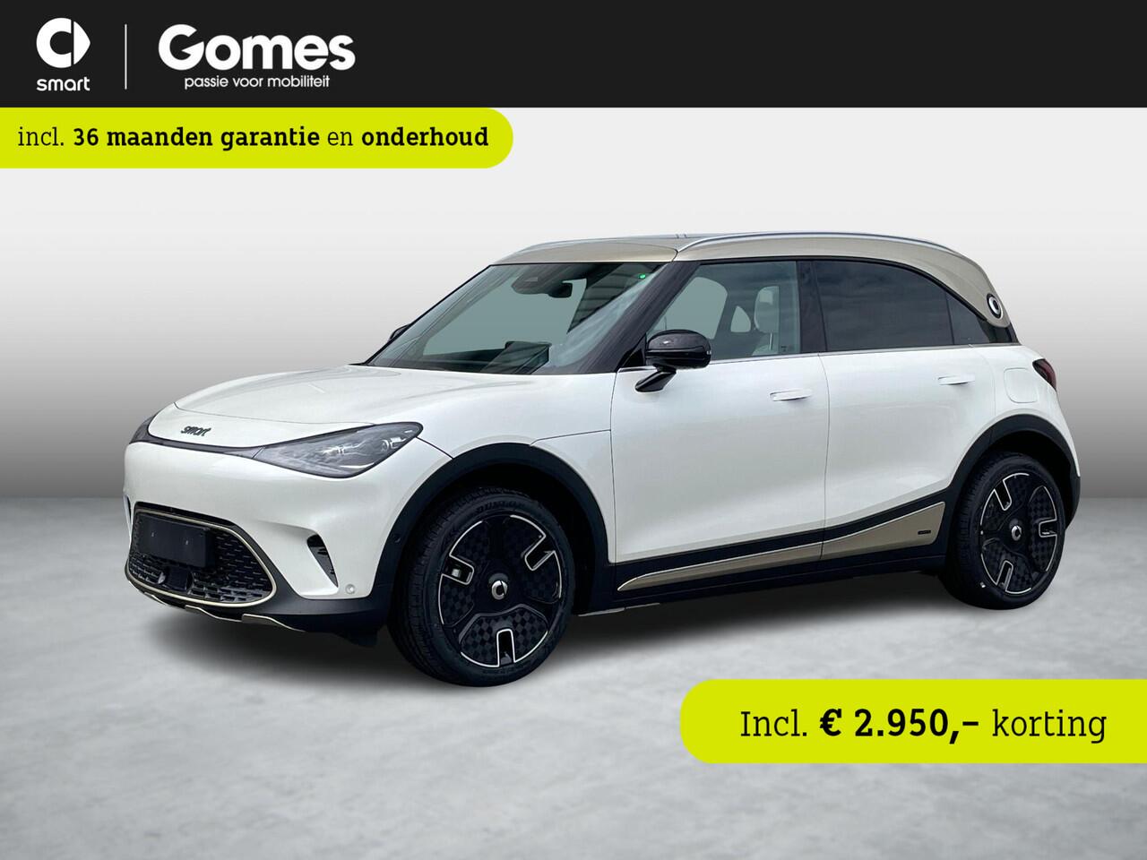 Smart #1 Launch Edition | Panoramadak | CyberSparks LED+ Koplampen | Apple CarPlay | Android Auto | Beats Soundsysteem | Head-up Display | 360° Camera | Sfeerverlichting | Elektrisch Verstelbare Voorstoelen
