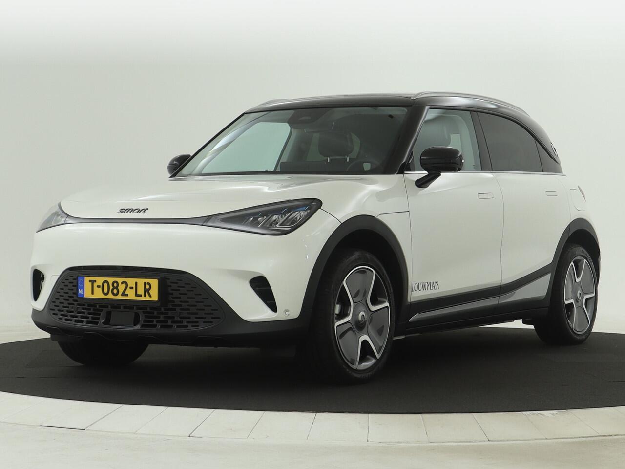 Smart #1 Pro+ 66 kWh 7,4Kwh Demo | ¤2000,- susidie mogelijk | Parkeersensoren  + 360gr camera | Zonnedak | Climate control | Stoelverwarming | 7,4kw/h laadvermogen