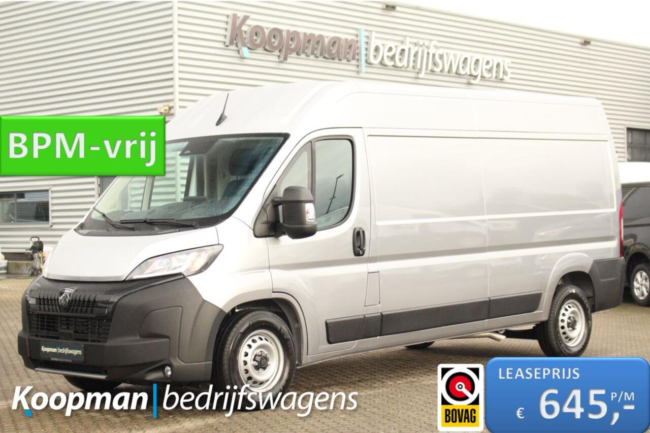 Peugeot BOXER 2.2BlueHDi 180pk S&S L3H2 3.5t | Automaat | Carplay/Android | Camera | Cruise | Lease 645,- p/m