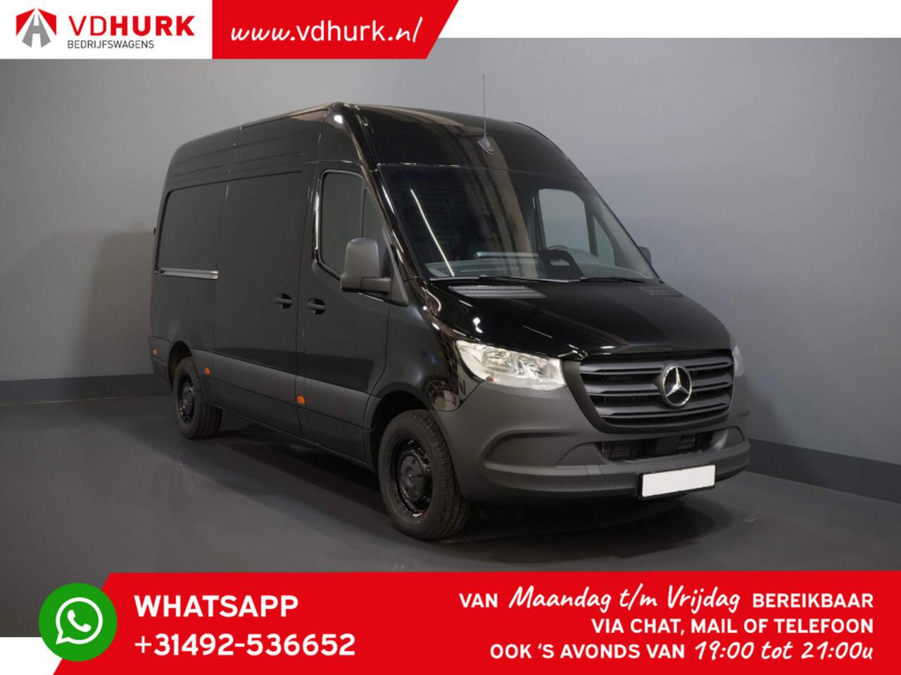 Mercedes-Benz SPRINTER 317 CDI Aut. L2H2 BPM VRIJ/ 3.5t Trekverm./ Betimmerd/ Camera/ Cruise/Trekhaak/ Opstap/ Gev.stoel