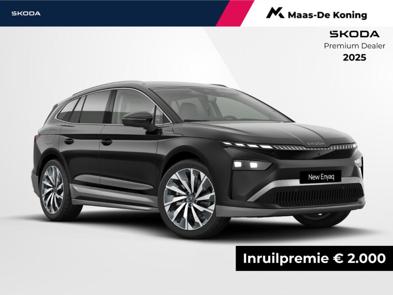 Skoda Enyaq iV Business Edition Elektromotor 210 kW / 286 PK SUV | 21” lichtmetalen Velgen | Metallic Lak | Lounge interieur | 2000,- inruilvoordeel!!