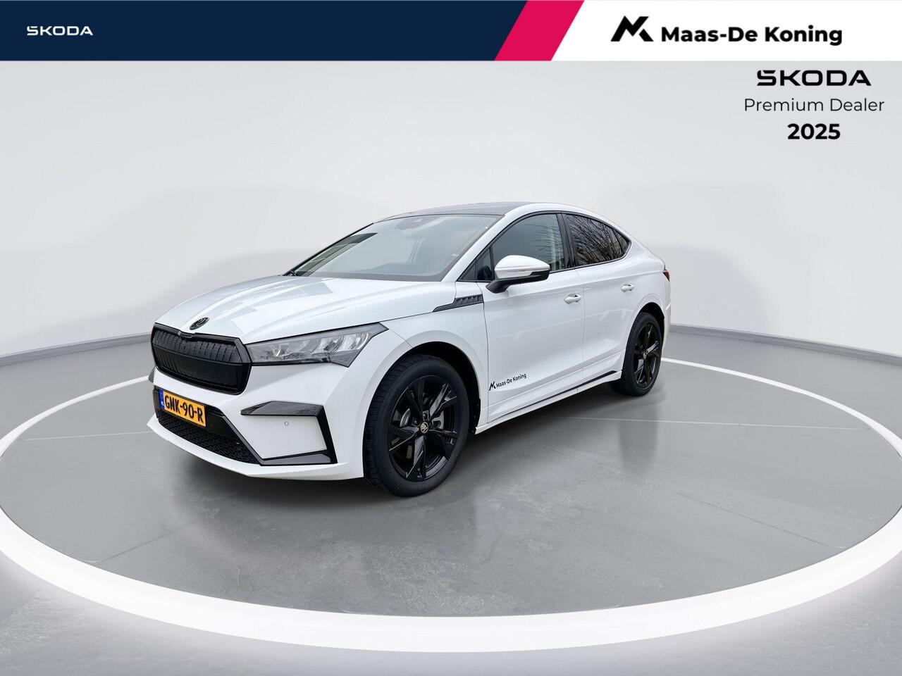 Skoda Enyaq iV Coupé Selection Elektromotor 210 kW / 286 pk SUV | Moon white | Business upgrade pakket | Panorama dak | 20” inch velgen |