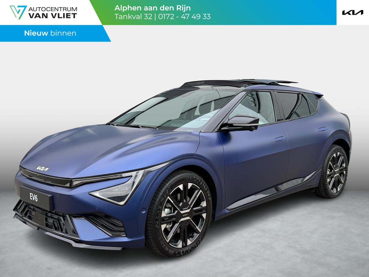 KIA EV6 GT-Line 84 kWh Yacht Blue Matte: alleen bij ons en direct leverbaar | UNIEKE KLEUR
