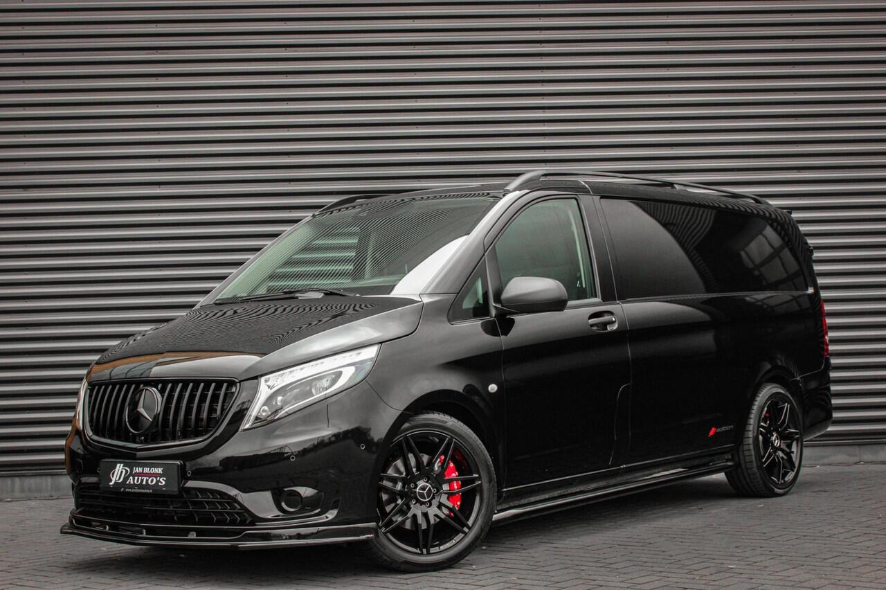Mercedes-Benz VITO 190PK JB-EDITION FULL BLACK / AMG / SPOILER / VERLAGINGSVEREN / NAVIGATIE / CLIMATE CONTROL / TREKHAAK / CRUISE