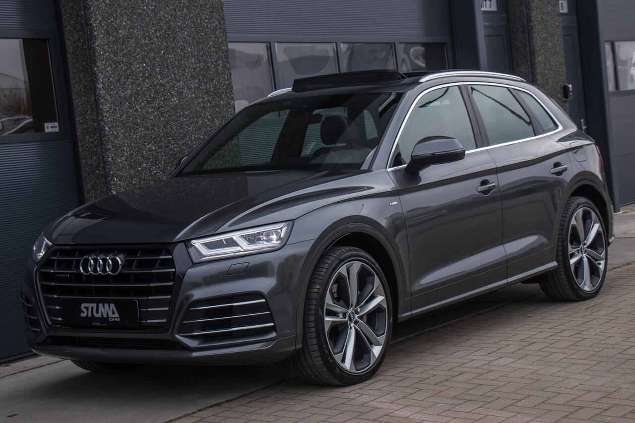 Audi Q5 55 TFSI e Quattro Competition S-Line | PHEV | 367 PK | 1 Eigenaar | Dealer Onderhouden | Pano | Luchtvering | Trekhaak | Memory Seats | LED | Keyless | 3 Zone Climate | DAB | Pre Sense | 21 Inch Velgen | BTW | Garantie