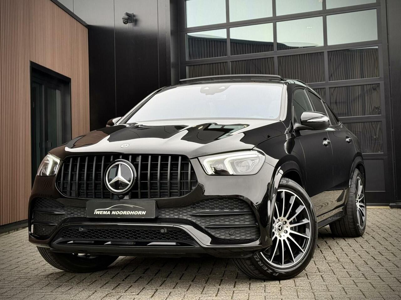 Mercedes-Benz GLE-KLASSE Coupé 350 e 4MATIC AMG Panoramadak|Burmester®|Camera|Keyless|Stuurverw.|Stoelventilatie|Luchtvering