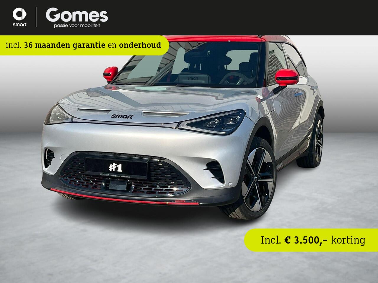 Smart #1 BRABUS 66 kWh Elektrische Stoelen | Head-up display | Panoramadak | 428PK