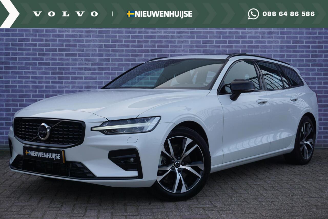 Volvo V60 2.0 B4 Plus Dark | Trekhaak | 360° Camera | Harman/Kardon | Stoel/stuurverwarming | Volvo on Call | Standkachel | Schuif/kantel panoramadak |