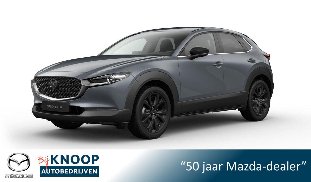 Mazda CX-30 2.0 e-SkyActiv-X M Hybrid Homura 186PK Automaat: ¤ 3.100,- VOORRAADKORTING