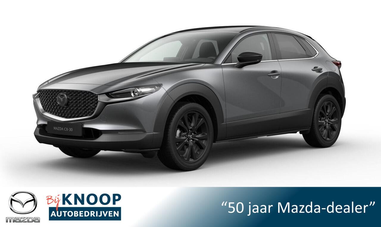 Mazda CX-30 2.0 e-SkyActiv-X M Hybrid Homura 186PK Automaat: ¤ 3.100,- VOORRAADKORTING