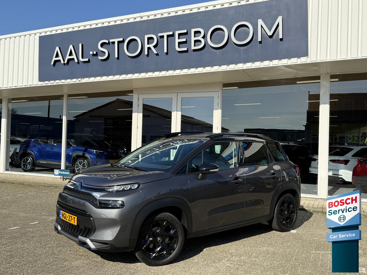 Citroen C3 Aircross 1.2 PureTech Shine Pack Business | Automaat | LED | Pano | Apple Carplay | Leder | Stoelverwarming | Keyless | Camera