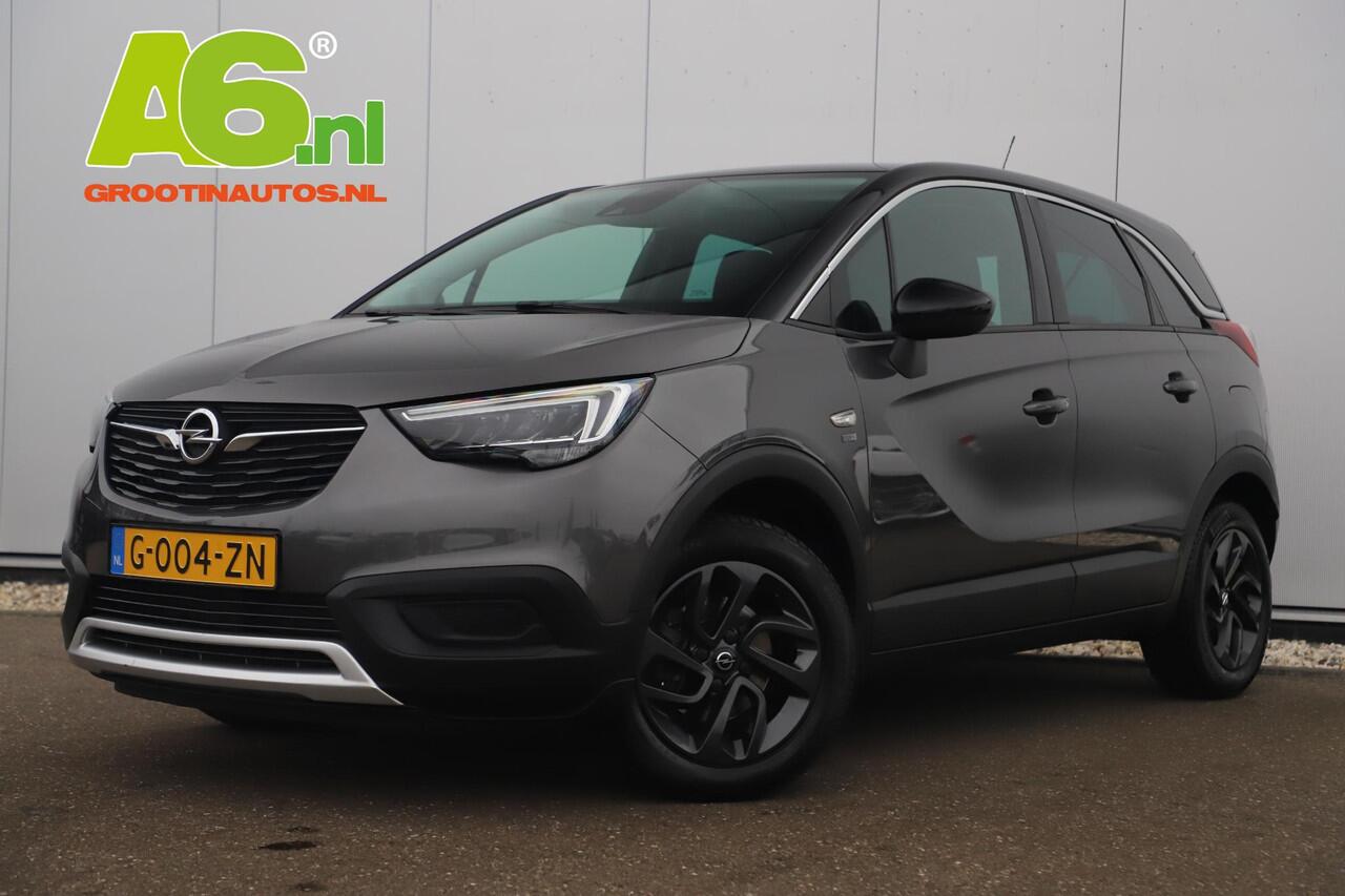 Opel Crossland X 1.2 Turbo 120 Jaar Edition 110PK 16 inch LMV Carplay Android Navigatie Airco Cruise Rijstrooksensor Two Tone Zwart Dak