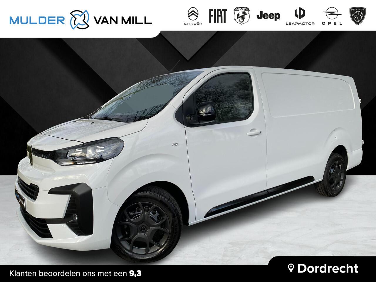 Citroen JUMPY L3 2.0D 180 PK EAT8 | GEEN BPM | 8-traps automaat | Trekhaak | Houten afwerking laadruimte | Doorlaadluik | Multifunctionele bank voorpassagiers | NAVI | Multimedia | Apple Carplay | Android Auto | Achteruitrijcamera | Parkeersensoren achter | Digitale co