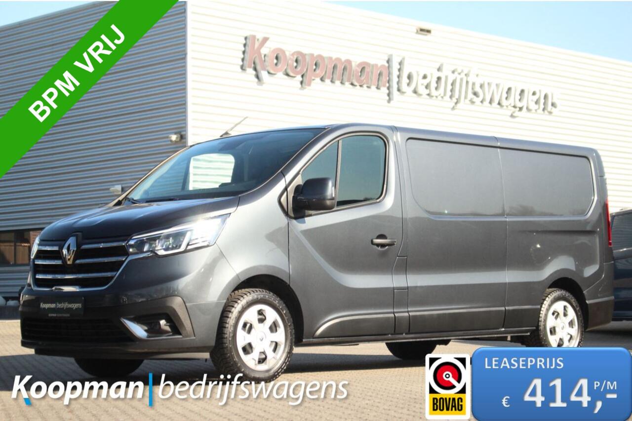 Renault TRAFIC 2.0dCi 130pk T30 L2H1 Work Edition | Trekhaak | Cruise | Camera | Carplay/Android | Lease 414,- p/m