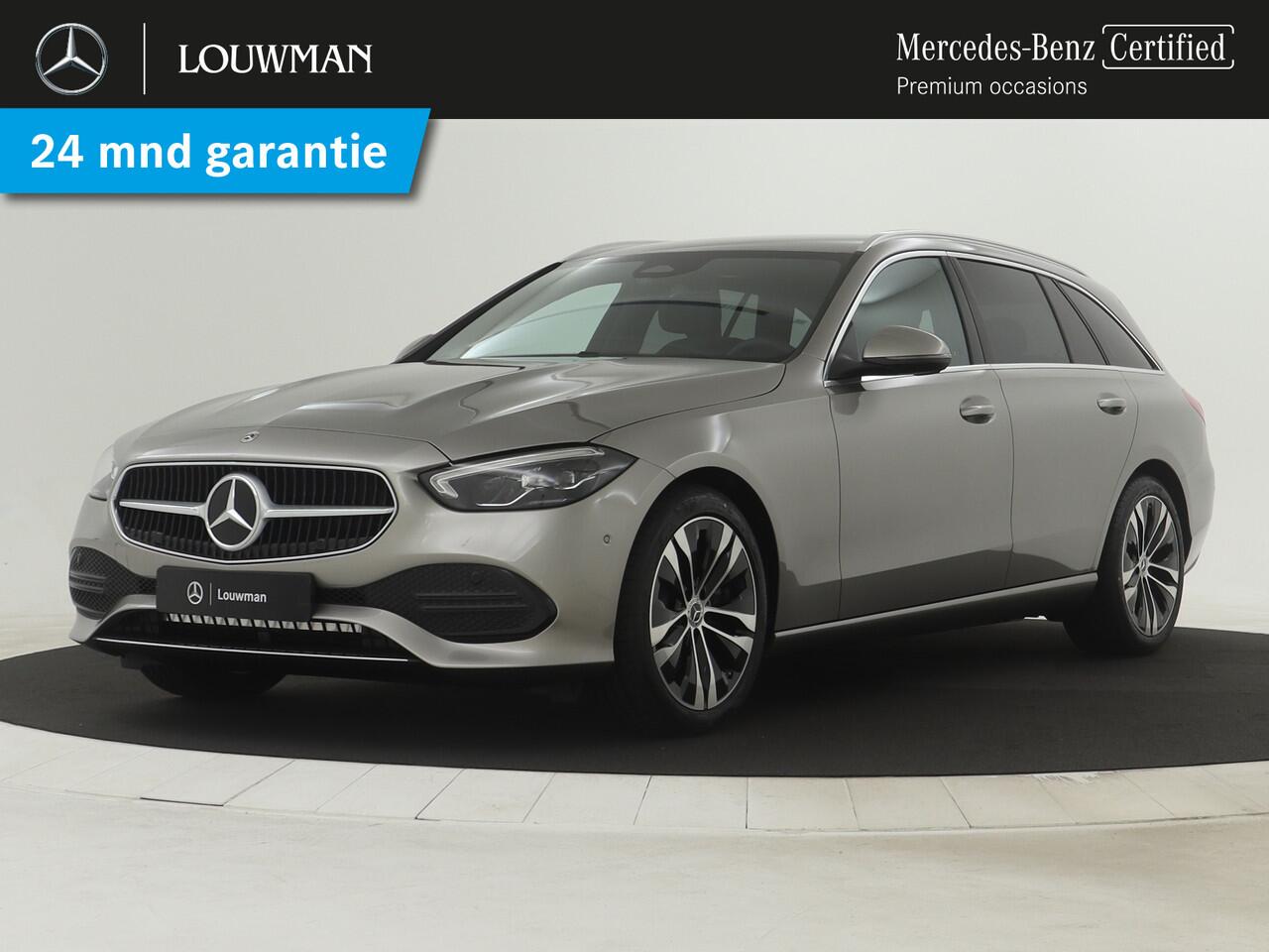 Mercedes-Benz C-KLASSE Estate 180 Luxury Line | Trekhaak | Memorypakket | Spiegelpakket | Verwarmde stoelen vooraan | USB-pakket | 	Parkeerpakket met achteruitrijcamera | Antidiefstalpakket GUARD 360° Plus |