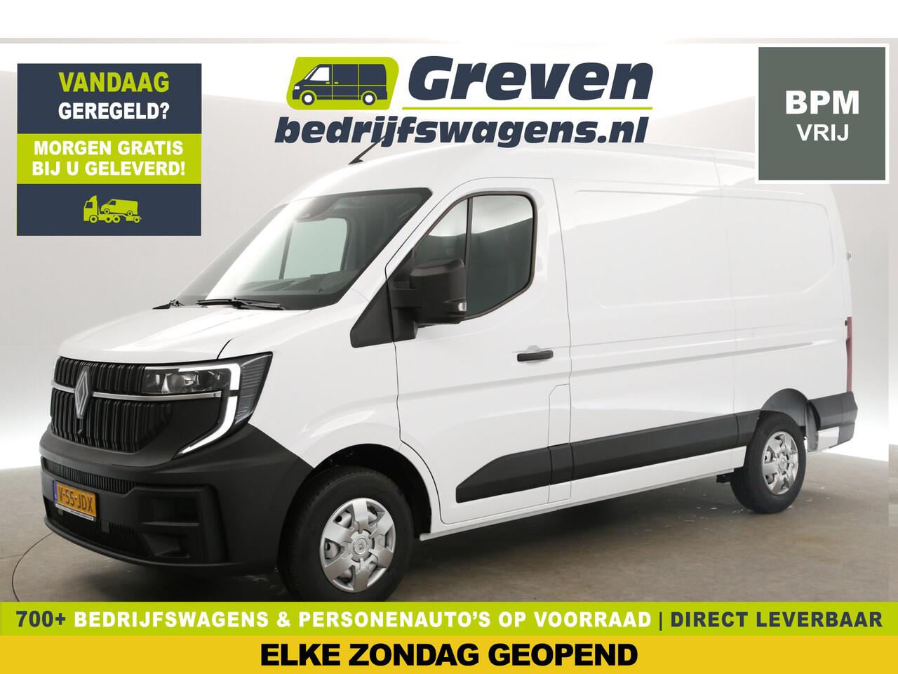Renault MASTER T35 2.0 dCi Advanced L2H2 | NIEUW | BPM VRIJ |  Airco LED Cruise Camera Carplay Navi 3 Persoons PDC