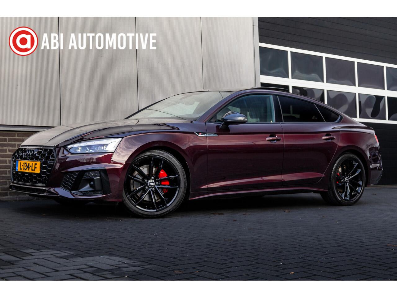 Audi A5 Sportback 40 TFSI 204 pk Quattro S Edition Competition / BTW-Auto/ NL-Auto/ 1-Eigenaar/ Pano-Dak/ Matrix-LED/ Keyless/ B&O-Sound/ 360-Camera/ 19” LMV