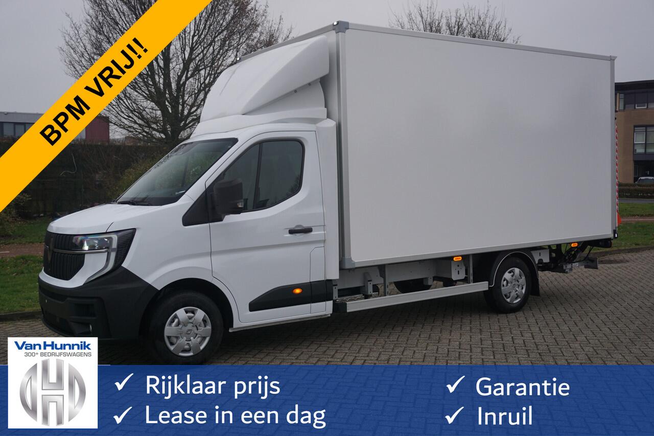 Renault MASTER T35 170PK L4 Bakwagen BPM VRIJ!! 10″Scherm Apple CP/Android A, Dhollandia Klep!! NR. M01*
