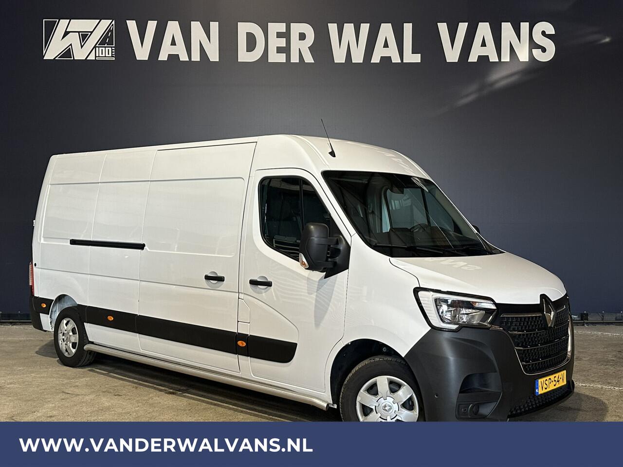 Renault MASTER 2.3 dCi 136pk L3H2 Euro6 Airco | Camera | Navigatie | LED | Cruisecontrol | Sidebars 2500kg trekhaak, Bijrijdersbank