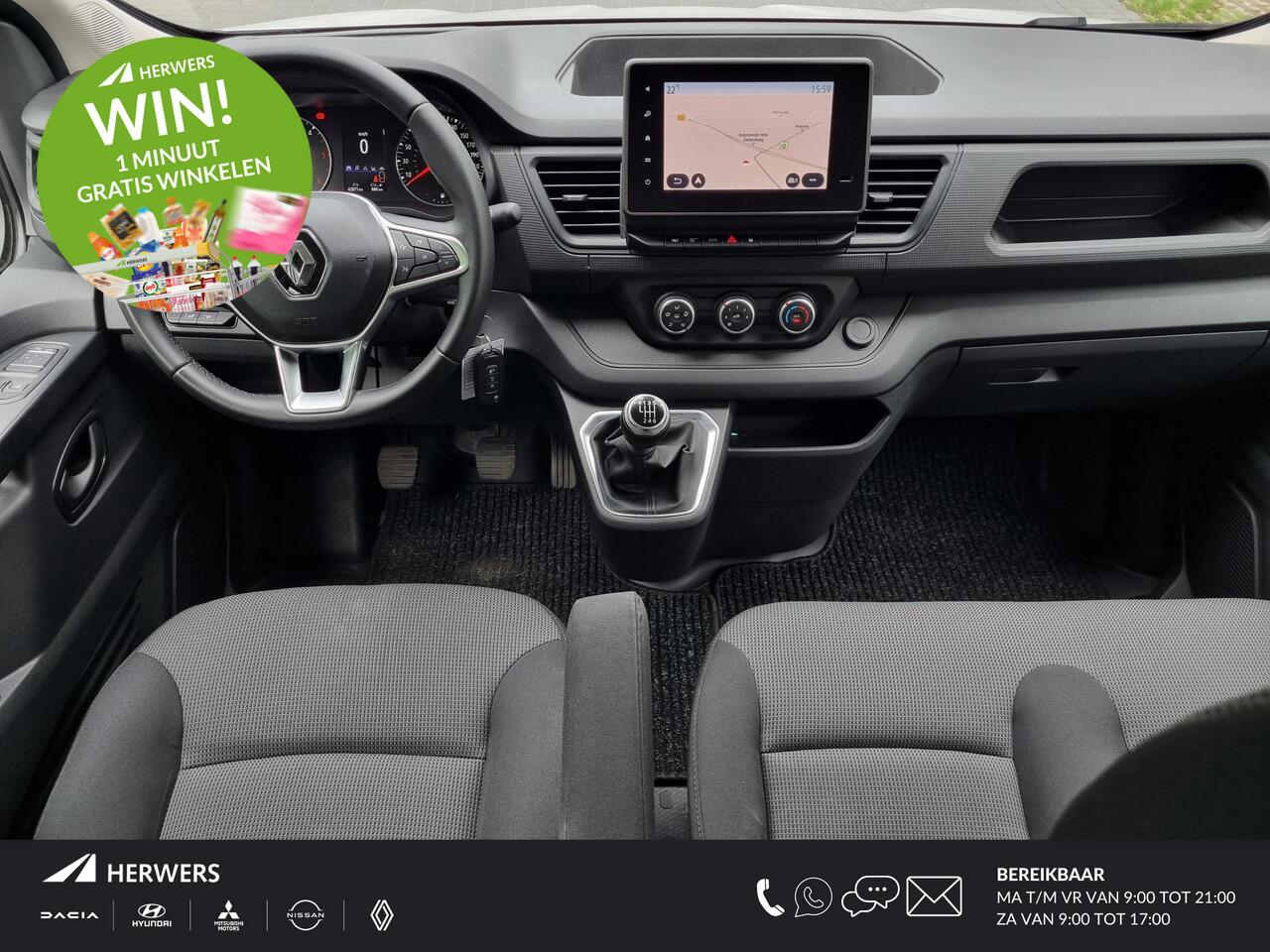Renault TRAFIC 2.0 dCi 130 T29 L2H1 DC Work Edition / Trekhaak (2500KG Trekgewicht) / 6 Persoons / Navigatie / Camera / Airco