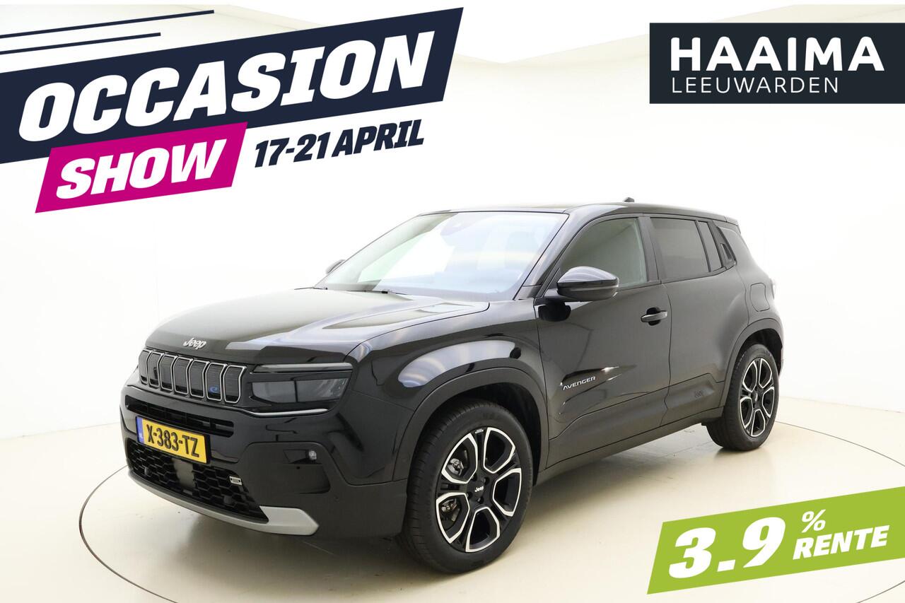 Jeep Avenger Altitude 54 kWh | Adaptive Cruise control | Climate control | Camera | 18″ Lichtmetalen velgen | Getint glas | Keyless | Bluetooth | Draadloze telefoonlader