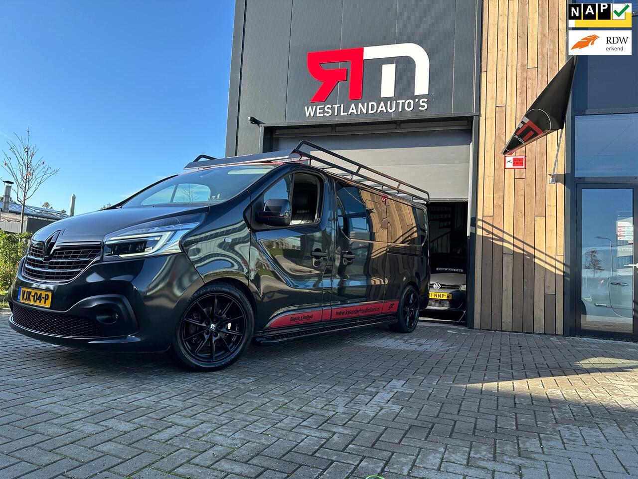 Renault TRAFIC 2.0 dCi 170 T29/ L2H1/autom/2 deuren/1eign/dubbele luxe cabin/lNavi/leer/NAP/NL -auto/LM-velgen/geluids installatie