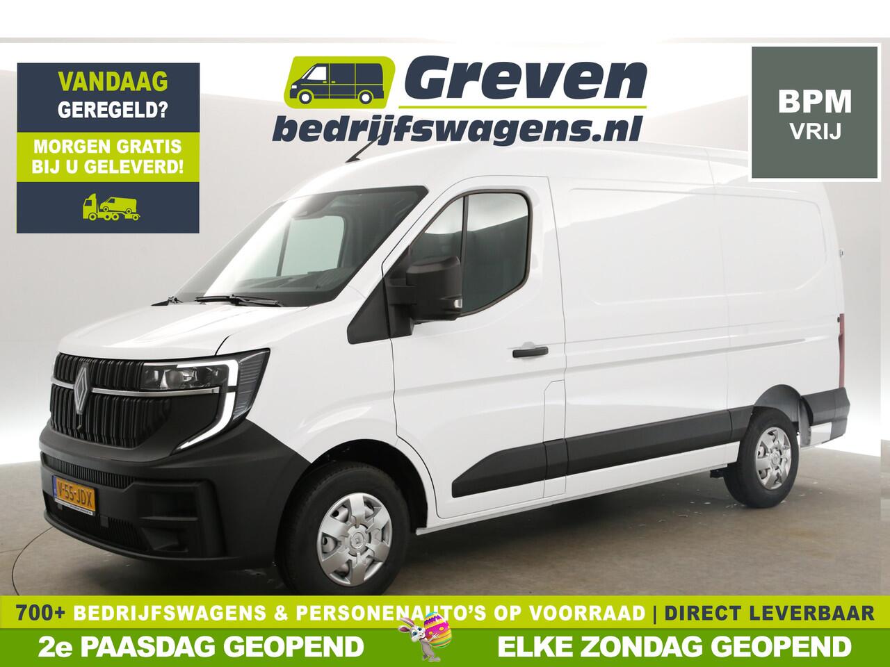 Renault MASTER T35 2.0 dCi Advanced L2H2 | NIEUW | BPM VRIJ |  Airco LED Cruise Camera Carplay Navi 3 Persoons PDC
