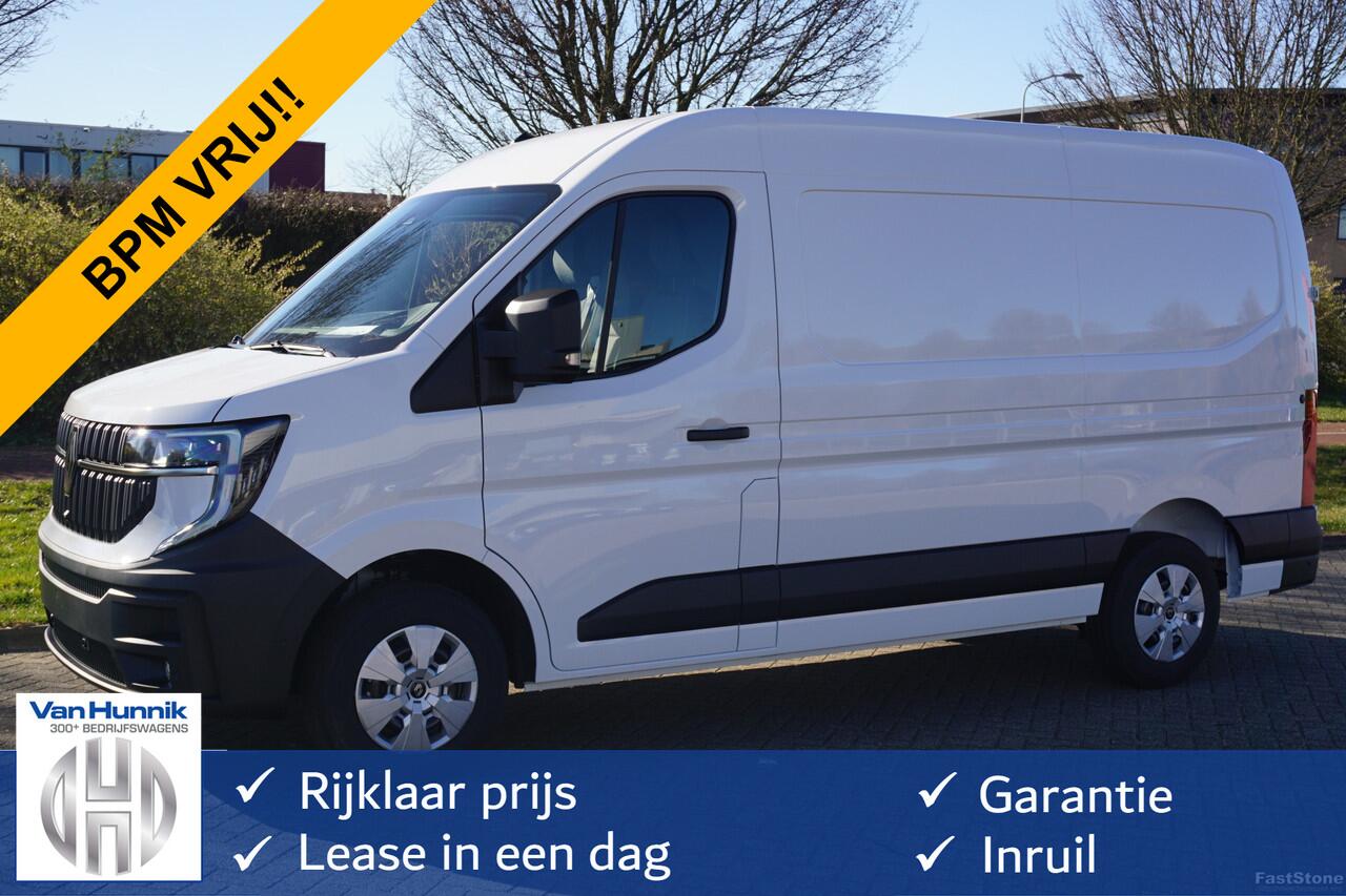 Renault MASTER T35 2.0 150PK Extra L2H2 BPM VRIJ!! 10″ R-Link Navi, Camera, Clima, Cruise!! NR. 216