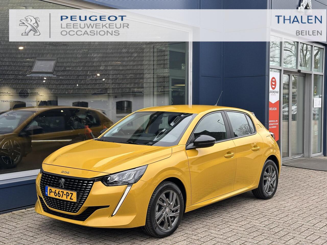 Peugeot 208 1.2 Active Pack | 1e Eigenaarsauto | Navigatie via Telefoon | Airco | Cruise Control | LED Verlichting | DAB+ Radio | Spoiler | 16″ Lichtmetalen Velgen | Apple Carplay | Elek. Pakket |