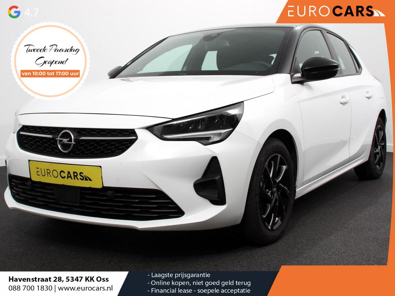 Opel CORSA 1.2 100pk Turbo GS Line Navigatie Apple Carplay/Android Auto Airco Cruise Control Lichtmetalen velgen Sportstoelen