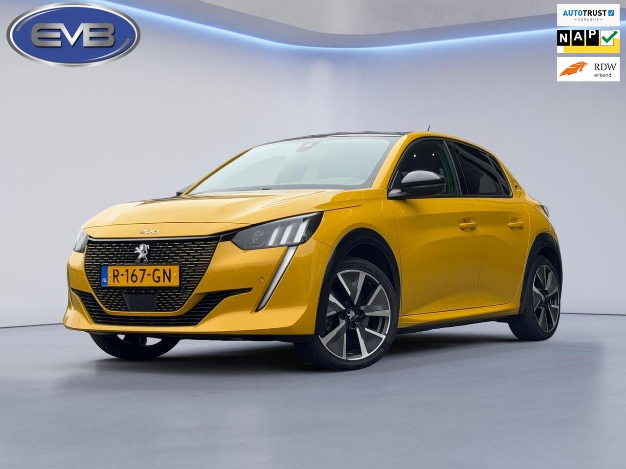 Peugeot e-208 EV GT 350 50 kWh GT-LINE, vele opties, achteruitrijcamera