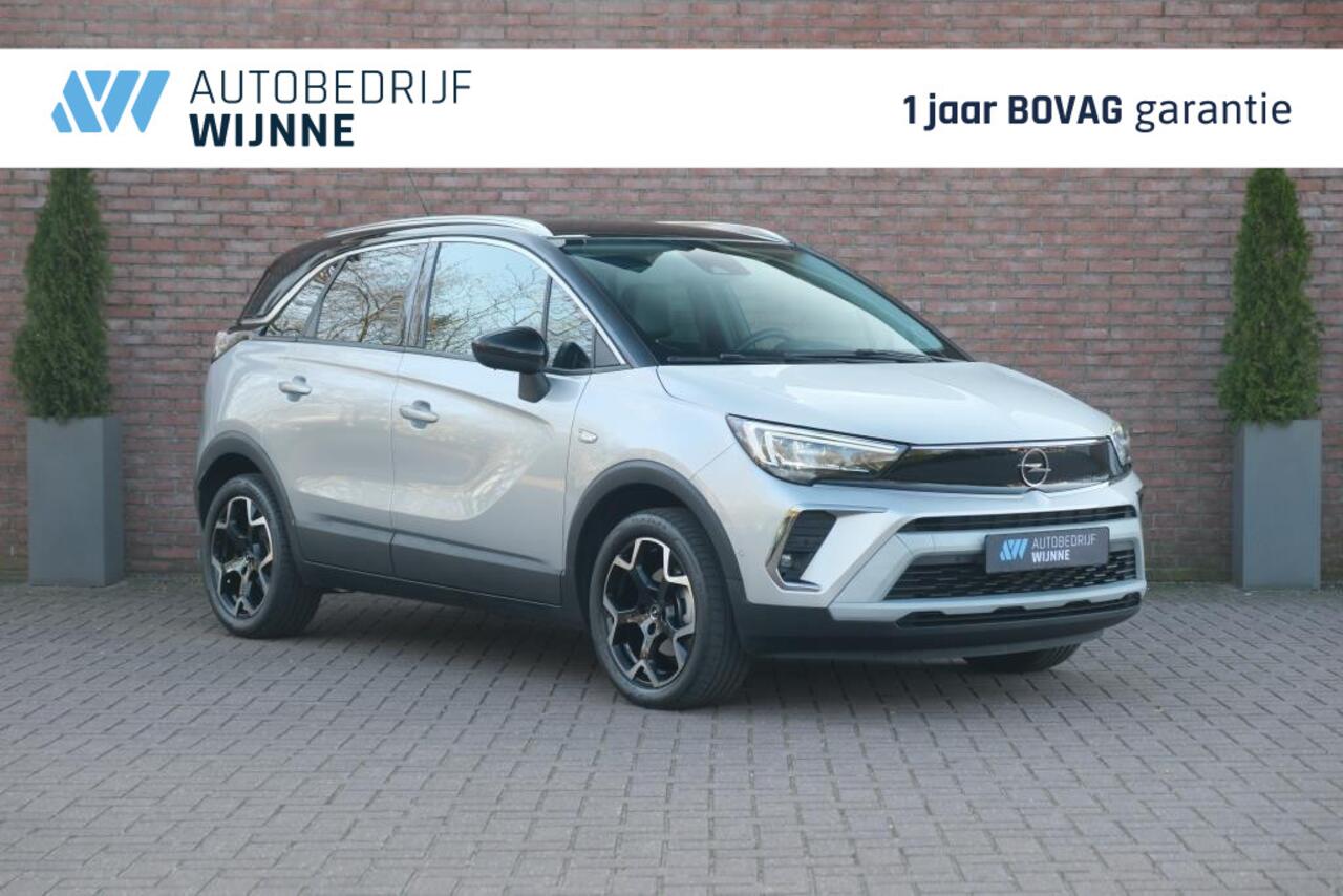 Opel Crossland 1.2 Turbo 110pk Ultimate | Navi | App Connect | Climate | Camera | Keyless | Blind Spot | PDC