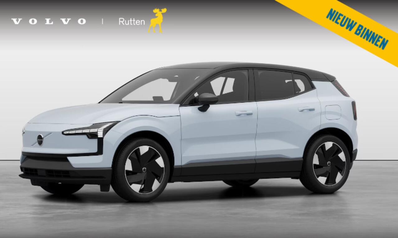 Volvo EX30 272PK Ext. Range Plus / Nu van ¤45.995 Voor ¤38.495! / / Adaptieve Cruise Control/ Dodehoek Detectie / Parkeersensoren voor en achter/ Achteruitrijcamera/ Warmtepomp/ Google Services/W