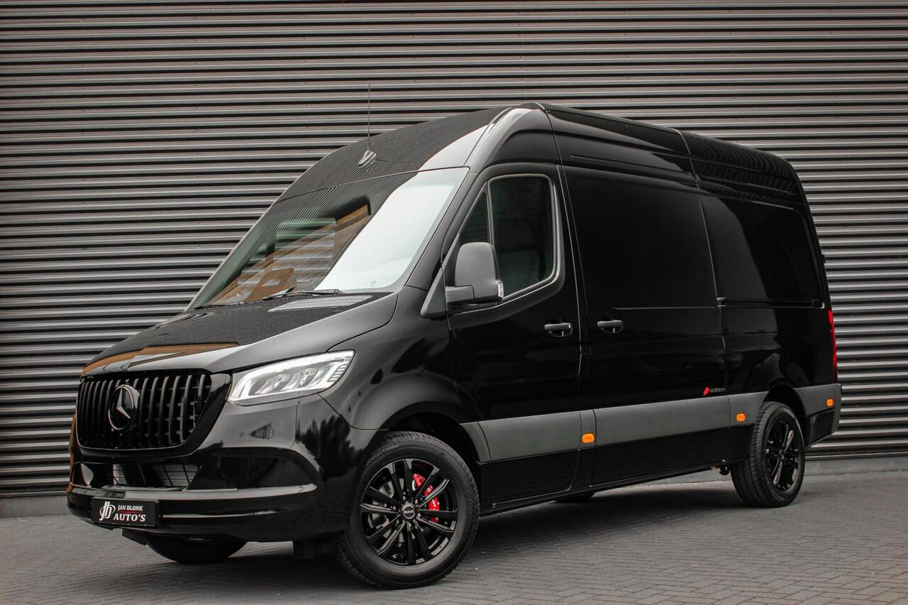 Mercedes-Benz SPRINTER 319CDI L2H2 RWD 190PK FULL BLACK JB- EDITION / 3500KG / NEW / DIRECT RIJDEN / NAVIGATIE / PDC / FULL / LED