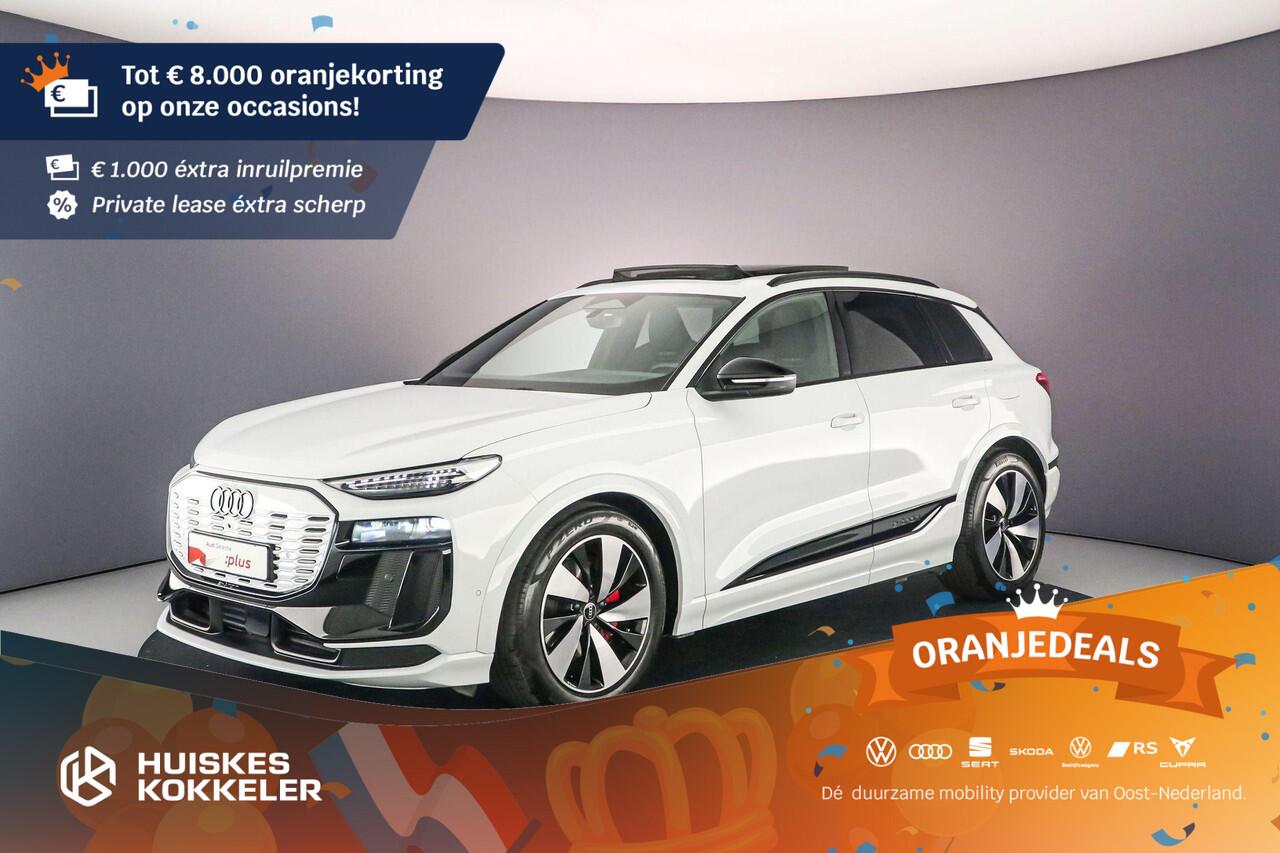 Audi e-tron Q6 S edition 100 kWh | Pano | B&O | Tech Pro | S-Stoelen | Luchtvering | Massage | Matrix | MMi Pro | 2de scherm | S Line