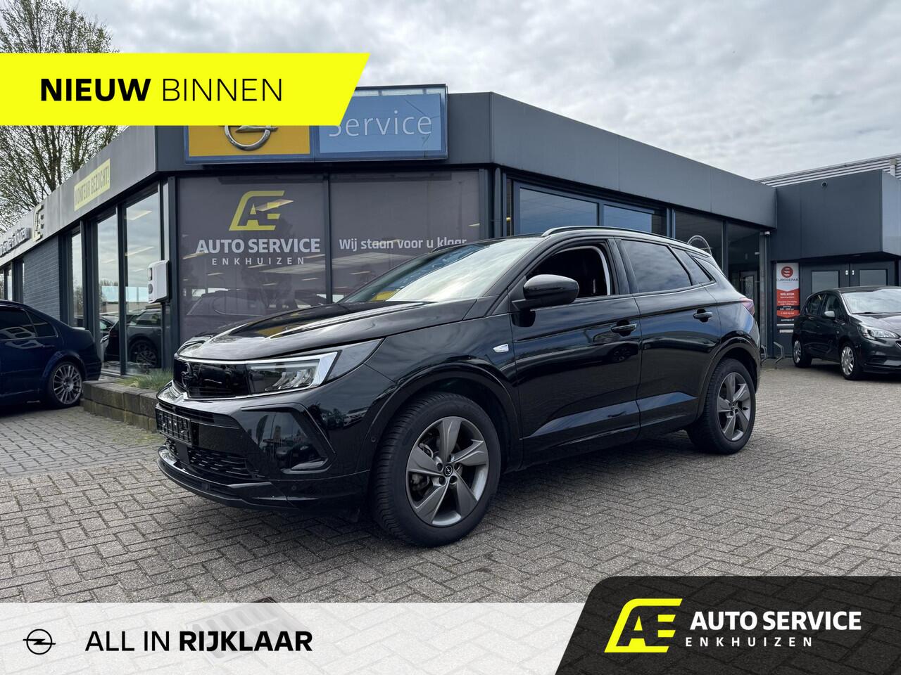 Opel Grandland 1.2 Turbo GS 2024! ! Super compleet | 1e eigenaar | Stoel en stuurverwarming | AGR stoelen | Camera | 18″ | LED