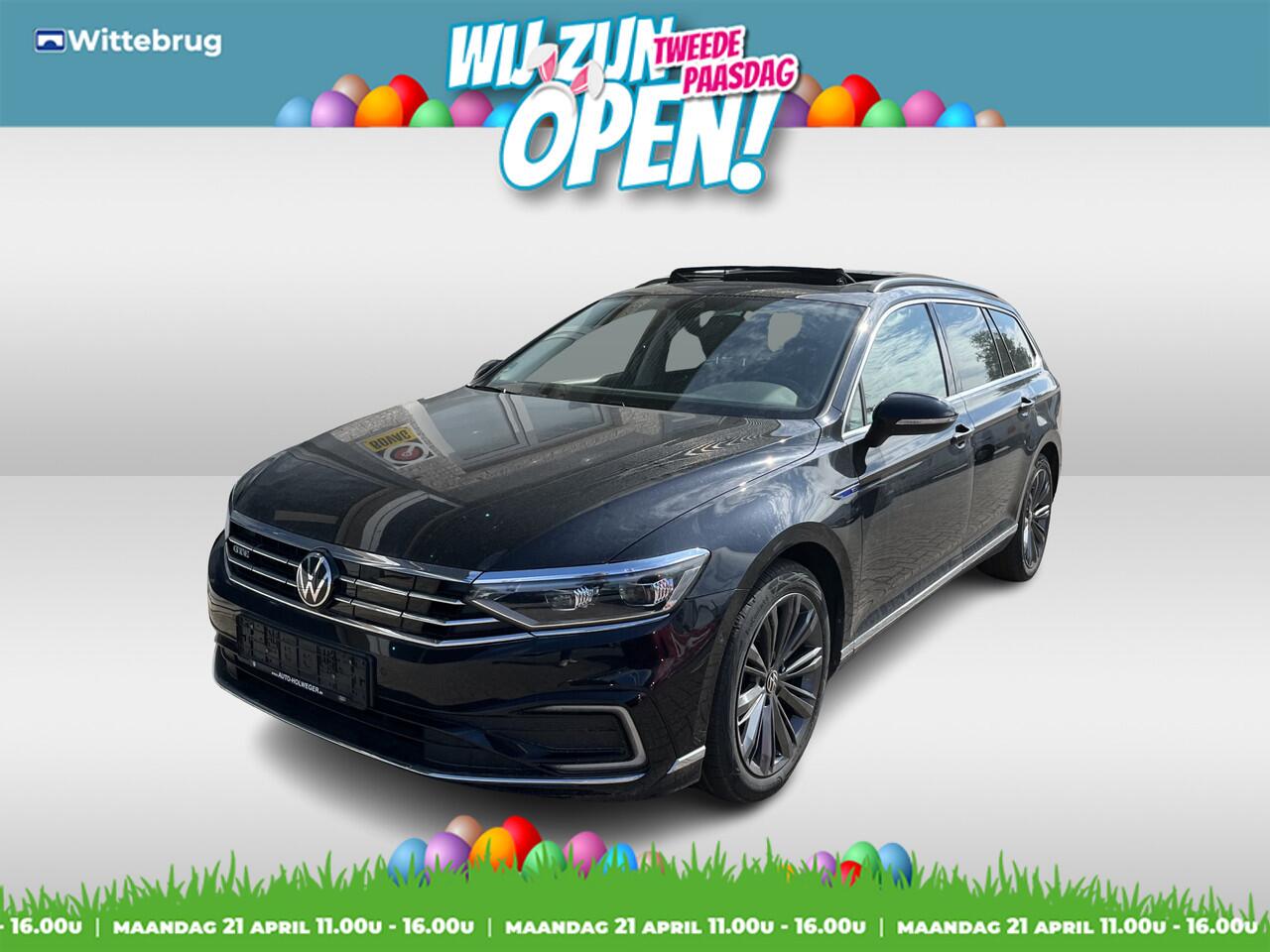 Volkswagen PASSAT Variant 1.4 TSI PHEV GTE Business / AUTOMAAT/ TREKHAAK/ PANO/ KEYLESS/ LEDER/ ADAPT. CRUISE/ DAB/ NAVI/ APP-CONNECT/ PARK. SENSOREN + CAMERA/ RIJ-MODI/ CLIMA/ MATRIX/ BLUETOOTH