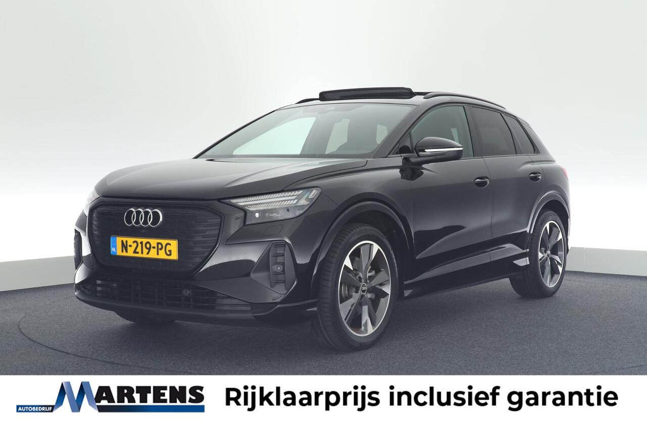 Audi Q4 e-tron 40 204pk Launch edition Advanced Plus 77 kWh Camera Warmtepomp Stoelverwarming Panoramadak Navigatie