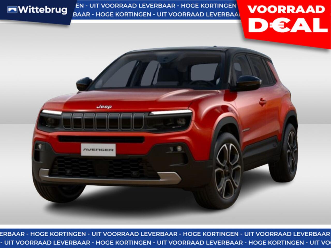 Jeep Avenger Summit 54 kWh INFOTAINMENT – PANO DAK – WARMTEPOMP