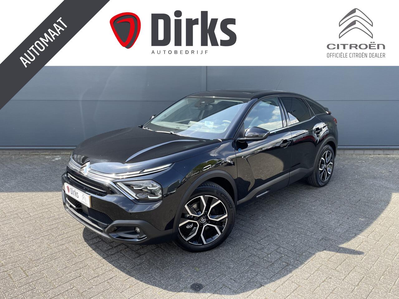 Citroen ë-C4 Shine Pack 50 kWh (Elektrisch Schuifdak – Leder incl verwarming – 360gr Camera – Hifi – Parkeersensoren V+A – Adaptieve Cruise Controle – Keyless Entry)