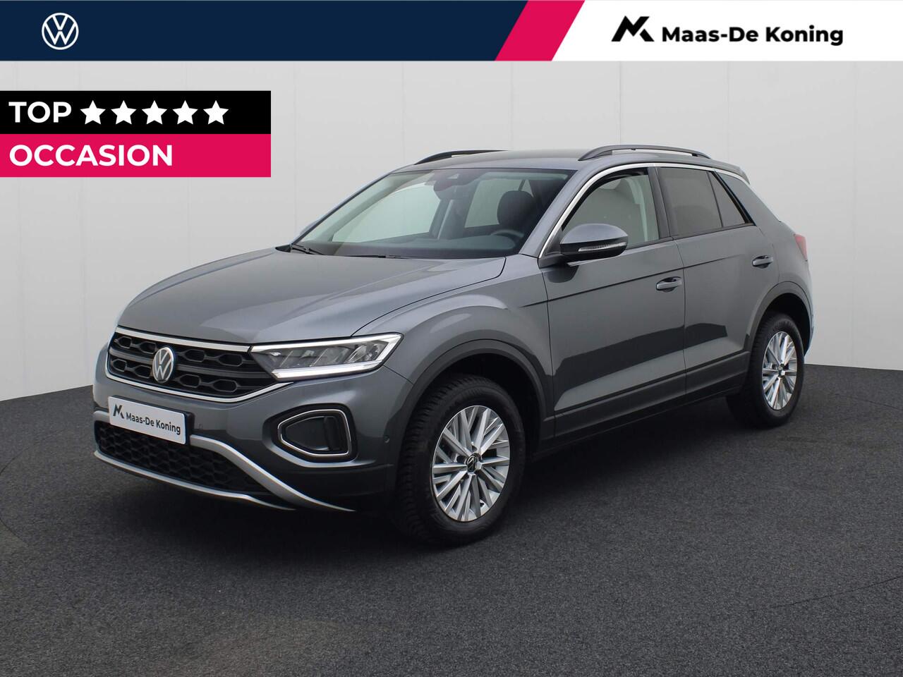 Volkswagen T-Roc 1.5 TSI 150PK Life DSG automaat | Navigatie | Apple Carplay | Parkeersensoren | Stoelverwarming |  Fabrieksgarantie tot maart 2026 of 100.000km