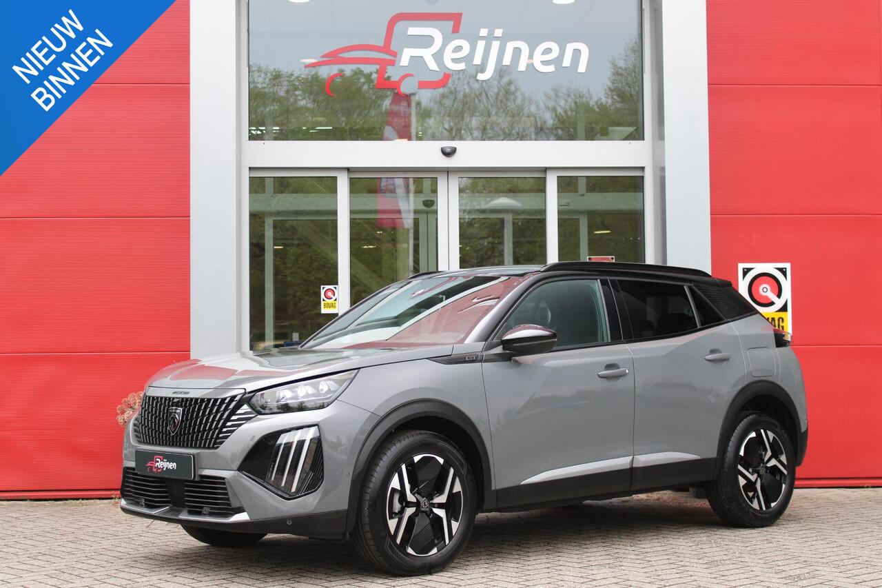 Peugeot 2008 1.2 130PK AUTOMAAT GT | NAVIGATIE | FULL LED KOPLAMPEN | DRAADLOZE APPLE CARPLAY/ANDROID AUTO | ADAPTIVE CRUISE CONTROL | CAMERA VOOR + ACHTER | CLIMATE CONTROL | LICHTMETALEN VELGEN 17″ | KEYLESS ENTRY/START | DAB+ RADIO | ALCANTARA/LEDEREN BEKLEDING | E