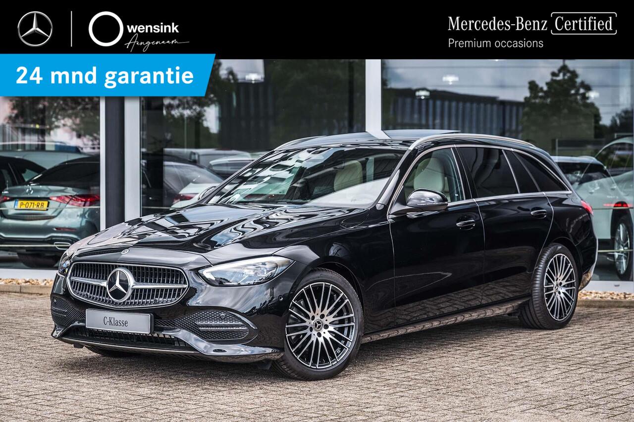 Mercedes-Benz C-KLASSE Estate 180 Luxury Line | Panoramaschuifdak | Getint glas | Elec verstelbare stoelen incl geheugen | Premium sfeerverlichting