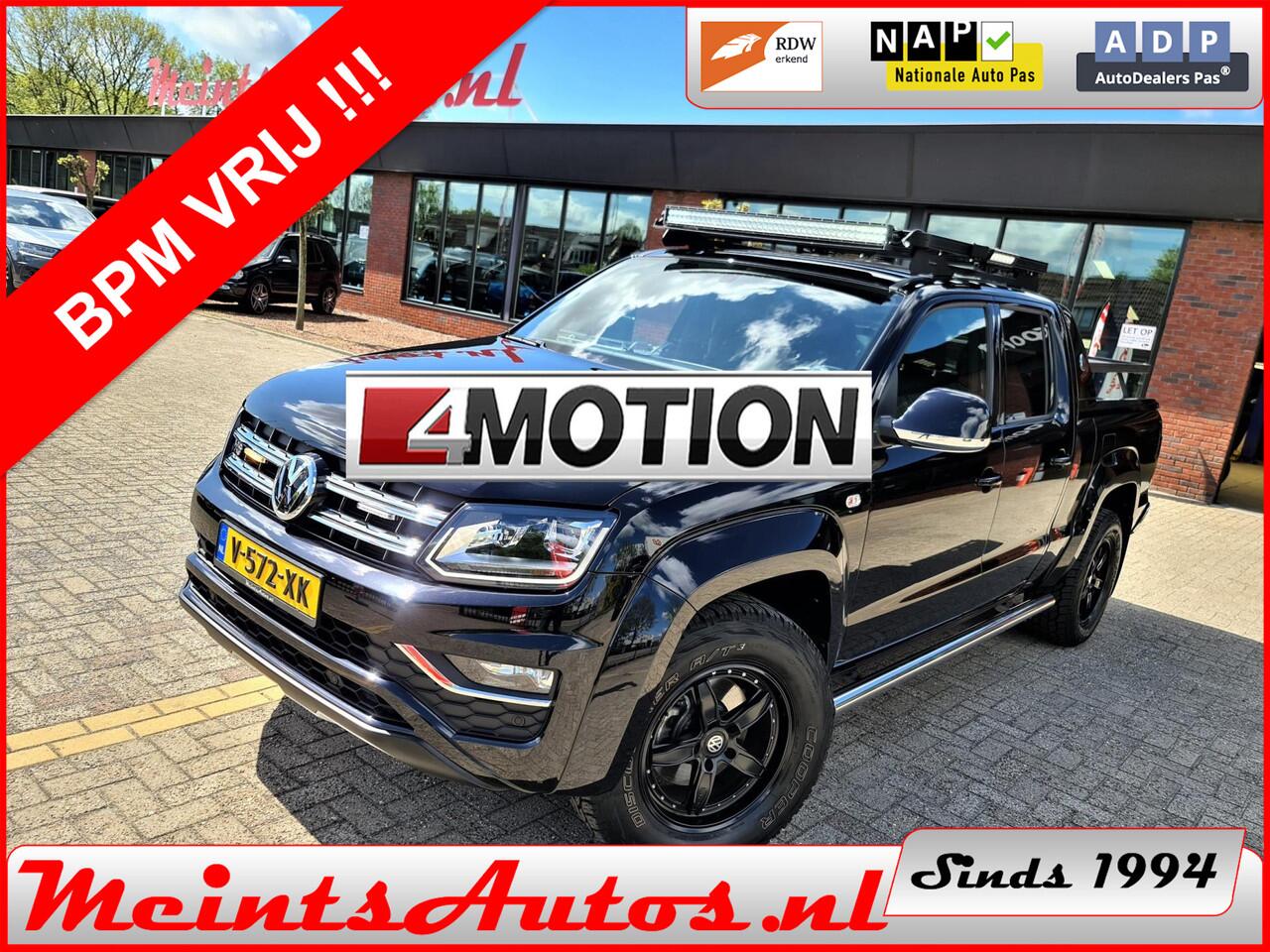 Volkswagen AMAROK 9x 3.0 TDI 4Motion V6 258Pk 5Persoons DC Dubbele Cabine XL E6 AVENTURA Grijs Kenteken op voorraad !!!