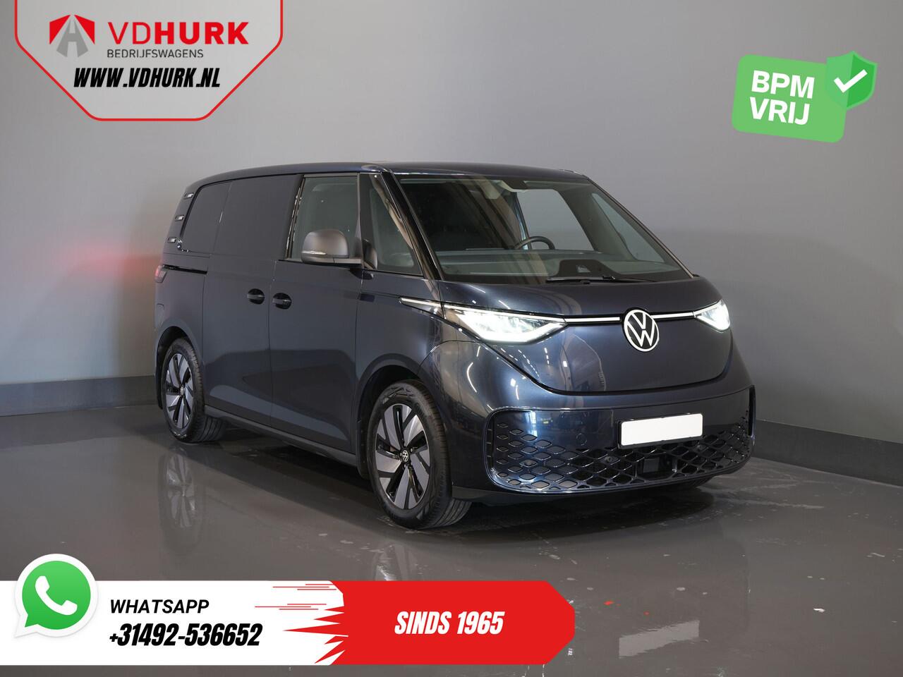 Volkswagen ID. Buzz Cargo 77 kWh 360km WLTP/ Adapt. Cruise/ Elek. Trekhaak/ Stoelverw./ Stuurverw./ Carplay/ Camera/ PDC/ LMV